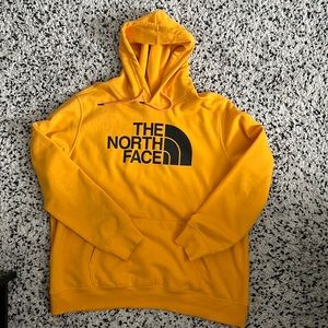 The North Face 2XL Mustard Yellow Hoodie
